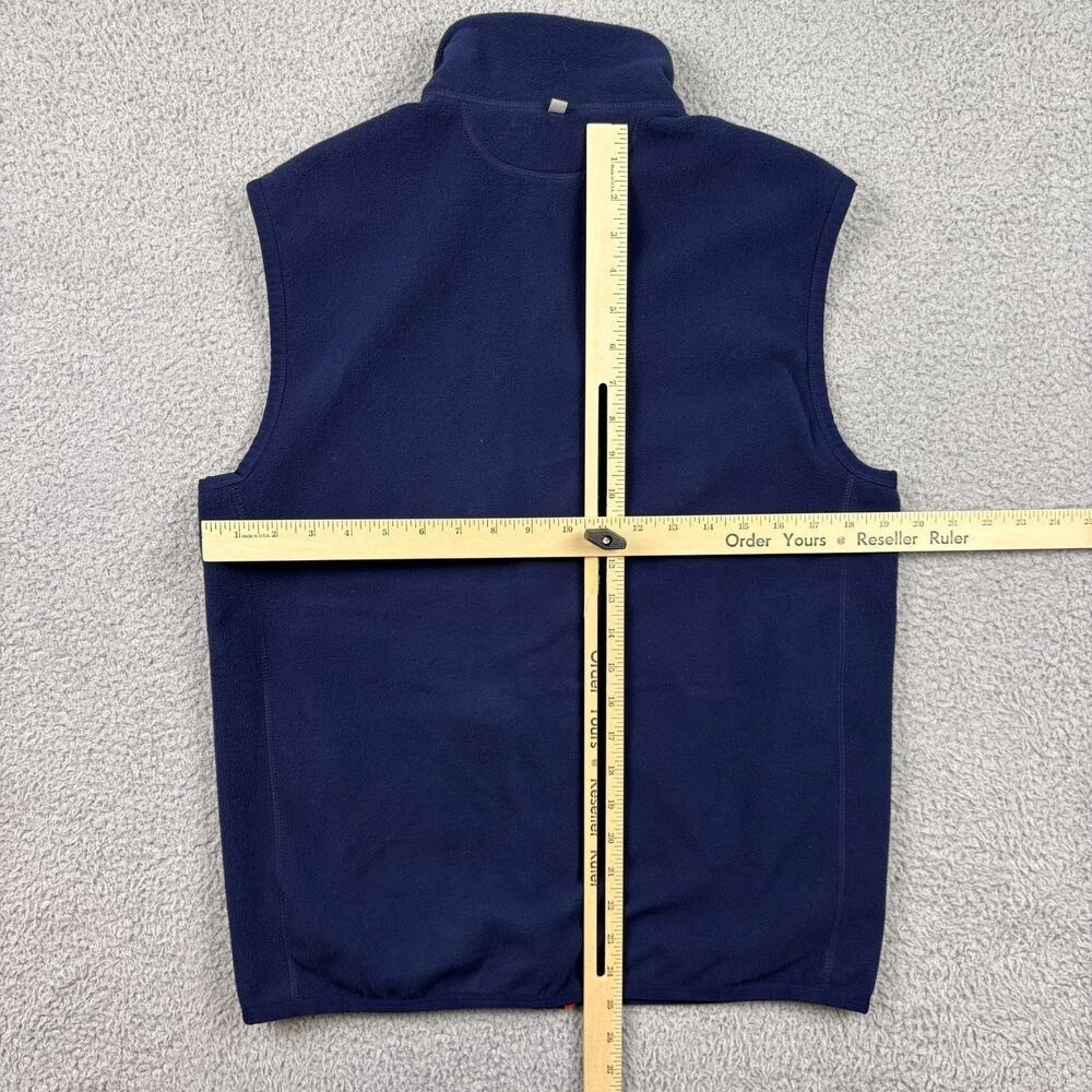 Polo Ralph Lauren Vest Mens Small Blue Performance Full-Zip Fleece Embroidered - Picture 7 of 14